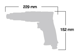 Cheie pneumatica profesionala cu impact SI-1166-8A – Shinano Inc. JAPAN detaliu 2
