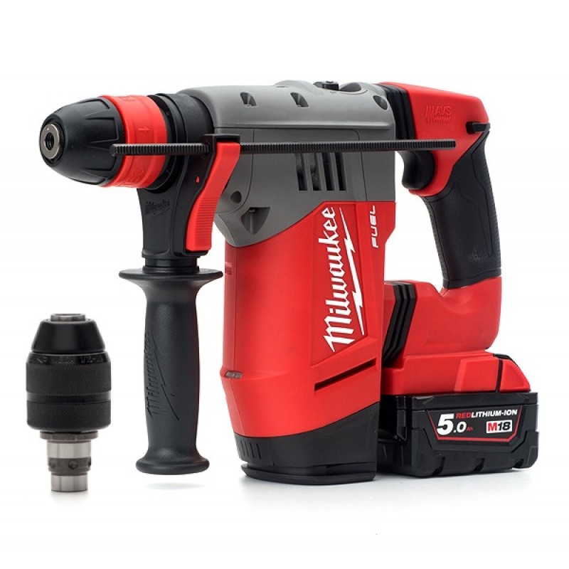 Ciocan Rotopercutor SDS+ 18V/5.0Ah cu 2 acumulatori M18CHPX-502X – Milwaukee
