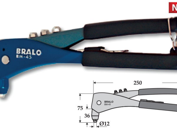 CLESTE MANUAL PENTRU POP-NITURI – BRALO: BM-45 detaliu 2