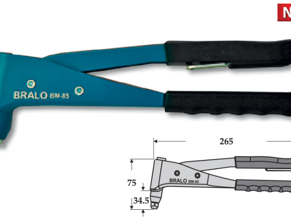 CLESTE MANUAL PENTRU POP-NITURI – BRALO: BM-85 detaliu 2