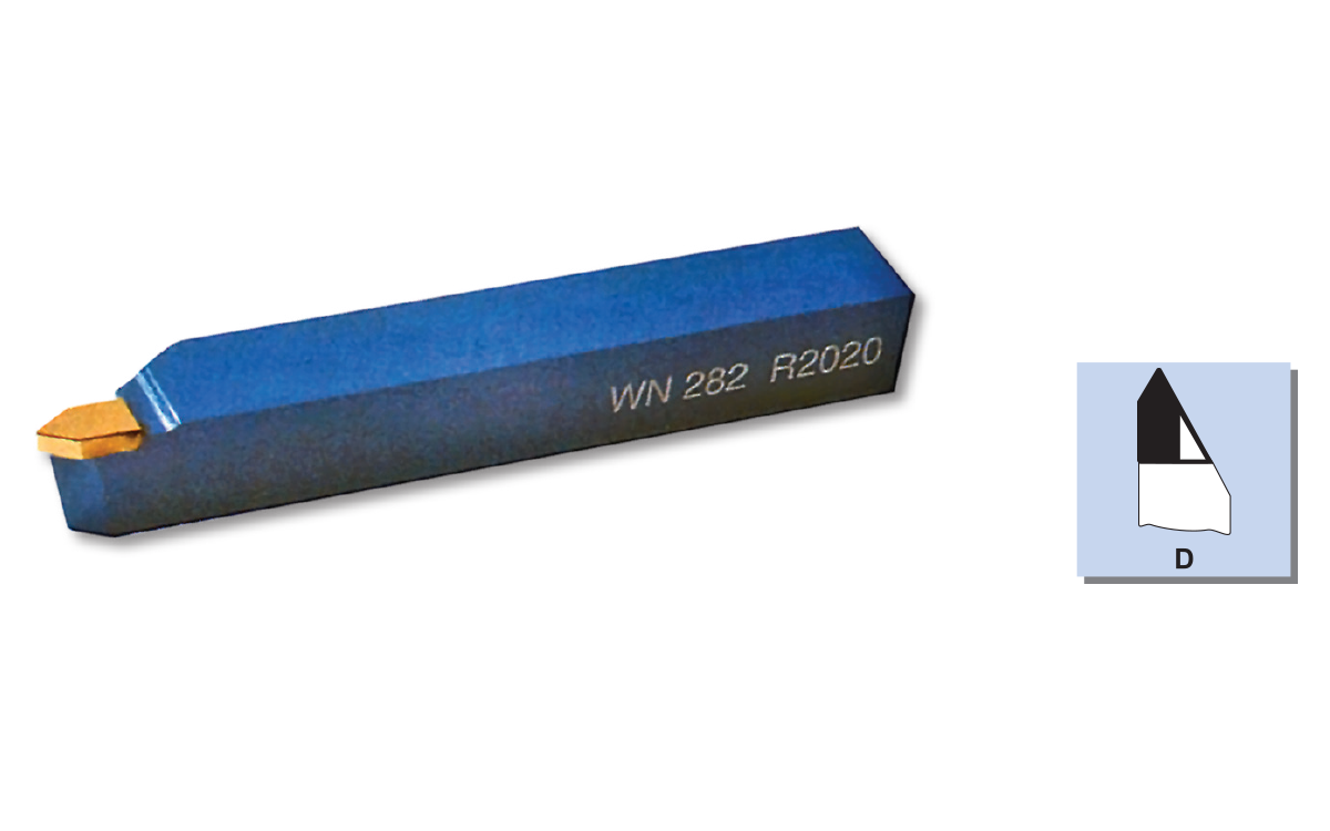 CUTITE DE STRUNG PENTRU FILETARE PE EXTERIOR 60° WN 282 – NORDWEST: NV.18650…