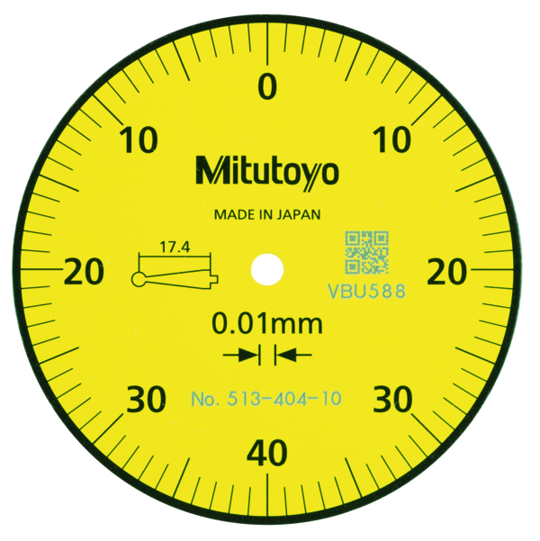 Indicator de testare cu cadran, tip orizontal 0,8mm, 0,01mm,Tijă 8mm (513-404-10E) – MITUTOYO detaliu 2