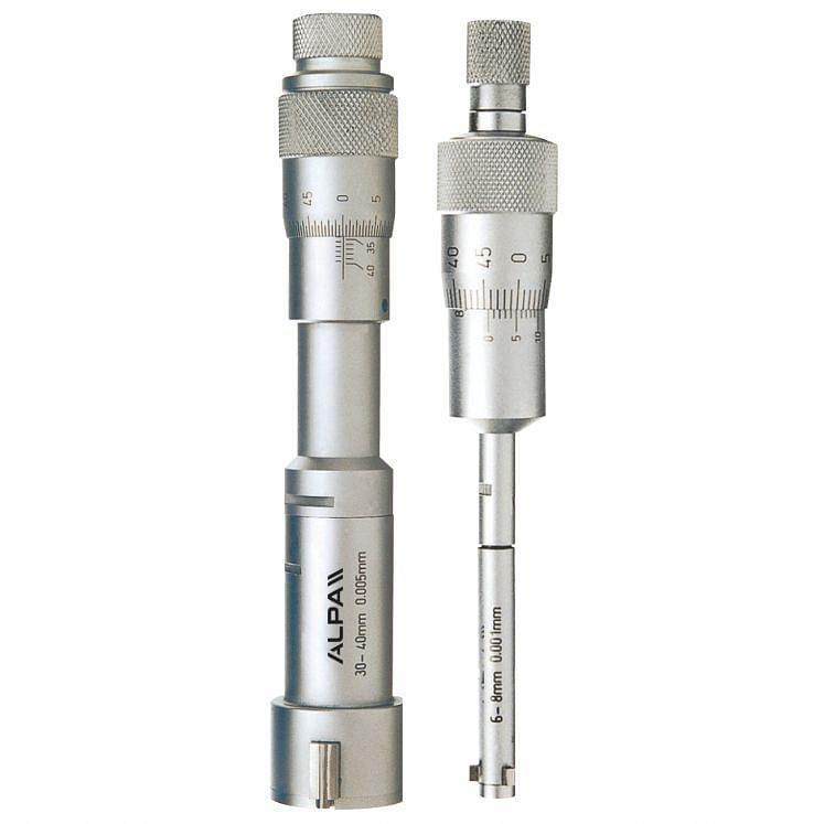 Micrometru analogic cu caneluri interioare in 3 puncte – ALPA