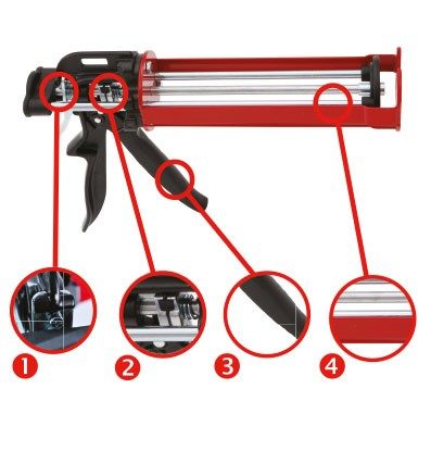 Pistol cartuse de injectie BIT