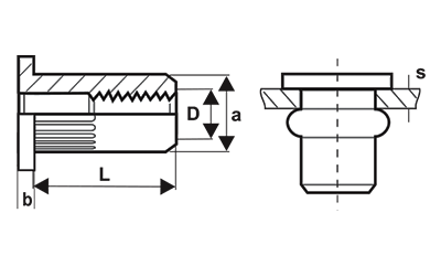 PIULITE-NIT INGROPATE CAP LAT, INOX – BRALO: X3731…