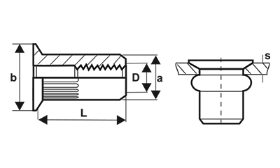 PIULITE-NIT INGROPATE CAP TESIT REDUS, INOX – BRALO: X3732…