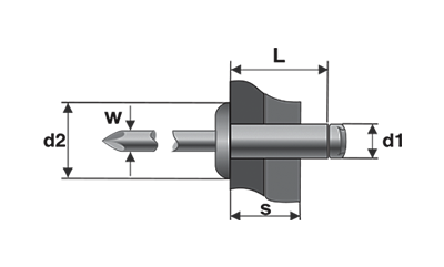 POP-NITURI CAP BOMBAT, ALUMINIU/ALUMINIU – BR.1160