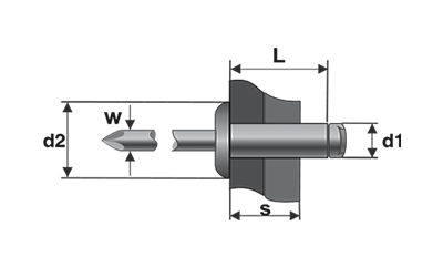 POP-NITURI CAP LAT, ALUMINIU/ALUMINIU – BR.1180