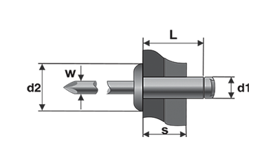 POP-NITURI CAP LAT, OTEL/OTEL – BR.123000