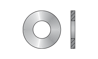 Saiba pentru lemne (SERIE MARE) DIN 1052, Otel zincat