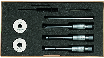 Set Holtest (3 buc.) pentru Micrometru intern în 3 puncte 6-12 mm (368-911) – MITUTOYO