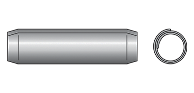 Stift elastic spiral, Otel