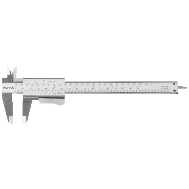 Subler analog monoblock Vernier cu blocare – ALPA