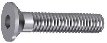 Surub cu cap inecat si locas inbus DIN 7991 Otel Zincat, Grupa: 8,8