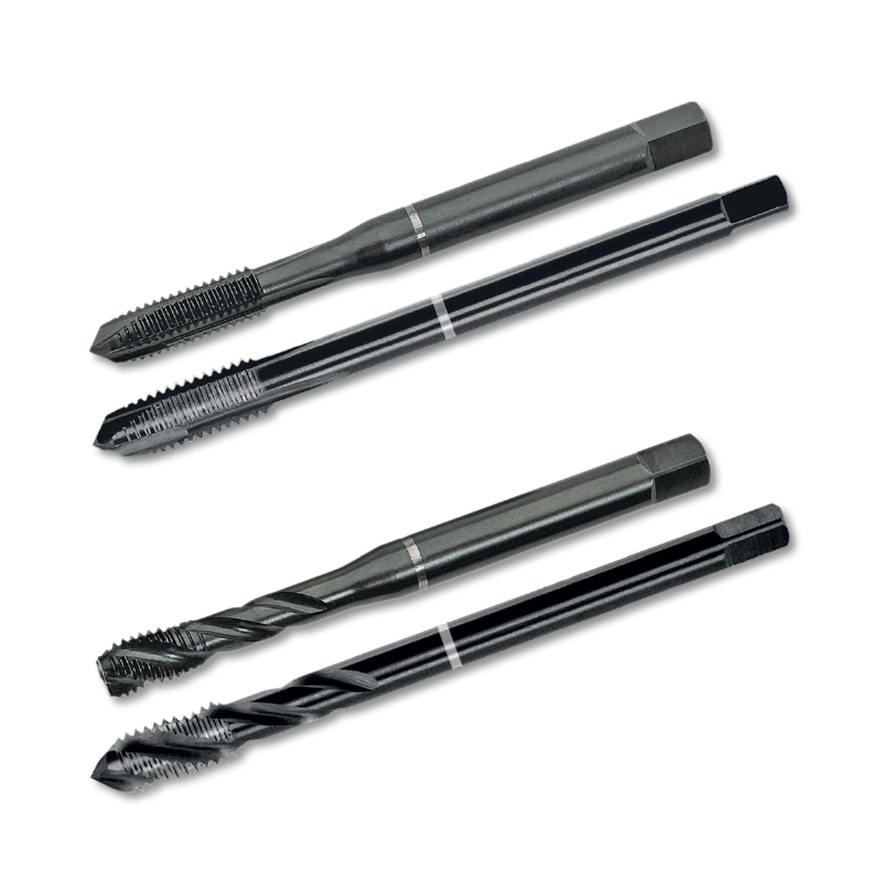 VOLKEL: 359… Tarozi de masina (universali) HSS-E-VAP, banda alba, filet UNC,  DIN 371/376