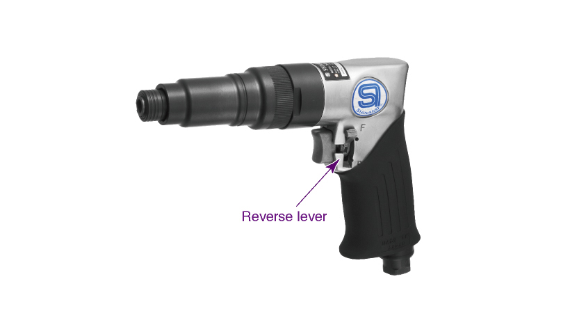 Cheie pneumatica profesionala cu impact SI-1166-A – Shinano Inc. JAPAN detaliu 2