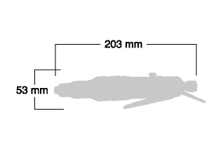 Surubelnita pneumatica SI-1140 cu BIT – Shinano Inc. JAPAN detaliu 2