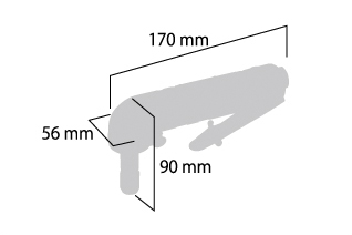 Polizor pneumatic 6mm SI-5505 – Shinano Inc. JAPAN detaliu 2