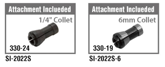 Polizor pneumatic profesional 6mm SI-2022S – Shinano Inc. JAPAN detaliu 2