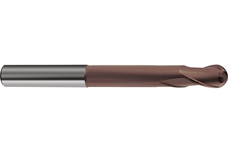 GUHRING: 3360 – VHM SIGNUM FREZA DE COPIERE CU RAZA PE COLT GF300B WN LUNGA RH, COADA CILINDRICA TIP HA
