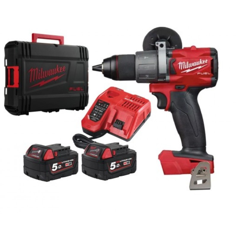 Masina de gaurit si insurubat cu percutie M18 FPD2-502X, M18 FUEL™, 18 V, 5Ah, 135Nm, 2000 RPM, 2 acumulatori – Milwaukee detaliu 2