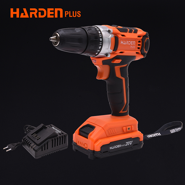 Mașină de găurit cu acumulator 20V – HARDEN: 756220