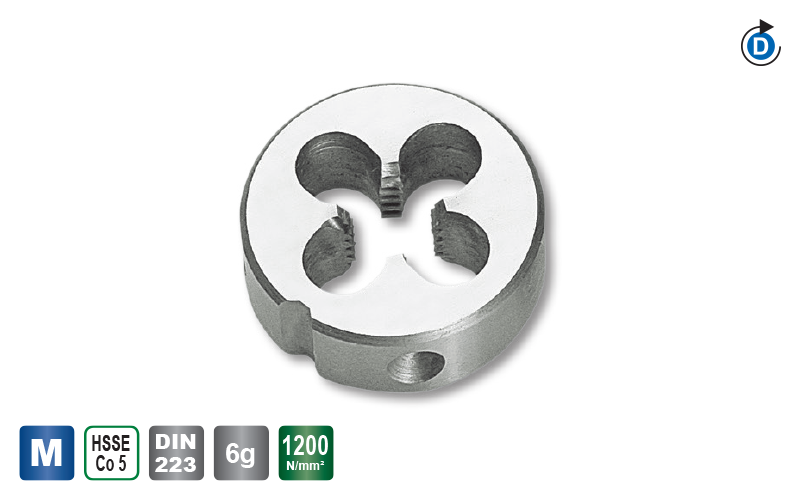 VOLKEL: 272… Filiere Forma B, filet metric ISO DIN 13, DIN 223 (DIN EN-22568) detaliu 2
