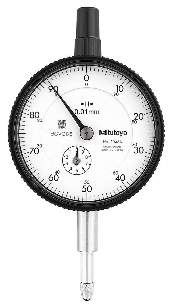 Ceas Comparator, Lug Back, tip ISO 10 mm, 0,01 mm (2046S) – MITUTOYO
