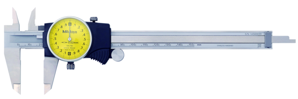 Subler cu ceas comparator 0-150mm, 0,02mm, 2mm/rev, metric (505-730) – MITUTOYO