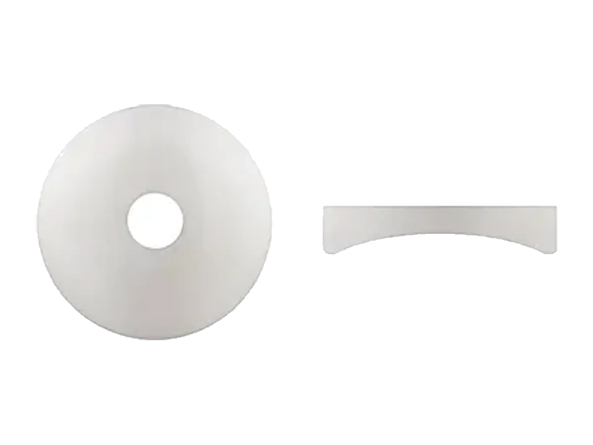BG01 - Polyethylene round gasket for umbrella-shaped head twisted nail