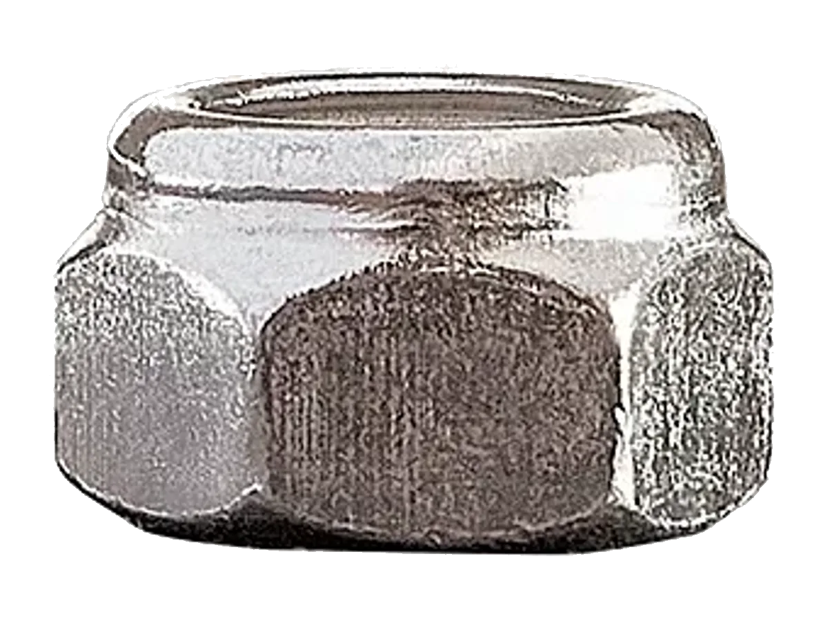 DJ51 - DIN 985 - A2 (AISI 304) stainless steel hex nylon insert lock nut, property class 70