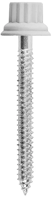GB01 - Nylon 12 points flanged head (bihexagonal head) self tapping screw, hardened, zinc plated