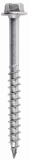 GL00 - A2 (AISI 304) stainless steel hexagonal flat washer head screw for wood (chipboard thread)