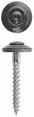 UI - 6-lobe recess raised CSK head wood screw, assembled with “M” type washer (gasket), 1 bit free per box