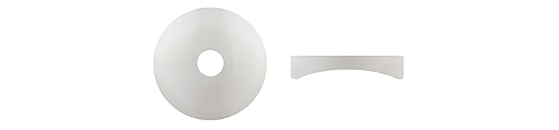 BG01 - Polyethylene round gasket for umbrella-shaped head twisted nail