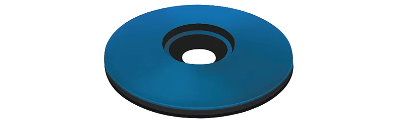 DV07 - Painted steel/EPDM bonded washer (gasket)