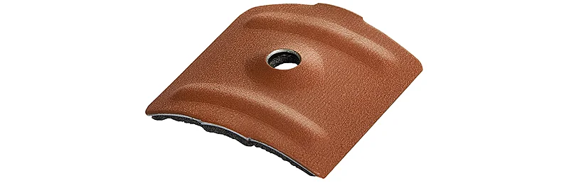 KC40 - Radius 40 - CURVE cap with foam gasket (EPDM gasket available on request)
