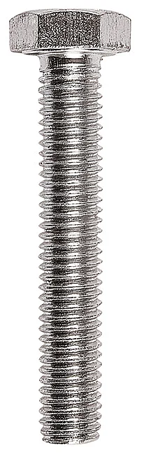 NI31 - DIN 933 - A4 (AISI 316) stainless steel hexagonal head screw, property class 70
