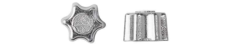 LB01 - T-30 and T-40 6-lobe shaped small cap fitting 6-lobe recessed screw, to be hammered