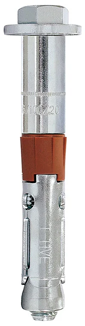 HVE01 - High performance steel anchor with 8.8 grade Hex Head screw and special hardness washer with PATENTED design, zinc plated, Certified ETA-CE Option 1 and Performance Categor