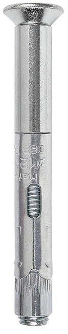 DSE07 - Sleeve anchor with 8.8 grade flat CSK head socket recess screw, zinc plated, ETA-CE Opt.7 certified