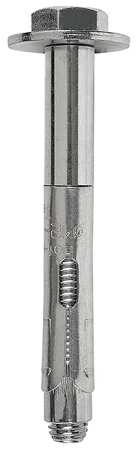 LZ01 - Sleeve anchor with hex head screw 8.8 grade and large series washer, zinc plated detaliu 4