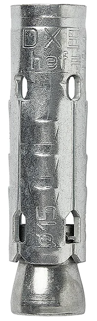 DXE00 - Sleeve anchor with nut, zinc plated