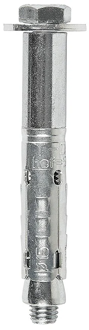 DX00 - Sleeve anchor with nut, zinc plated detaliu 5