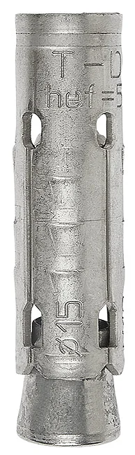 DX70 - A4 (AISI 316) stainless steel sleeve anchor with nut