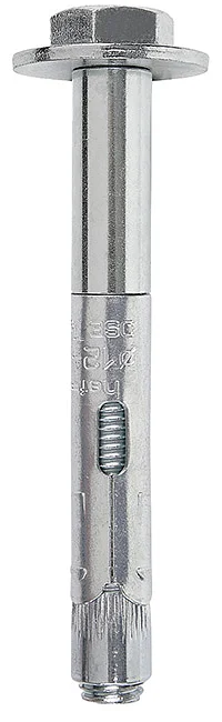 AW01 - Sleeve anchor with flanged nut with serration, zinc plated detaliu 4